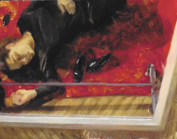 Standing Mirror Image